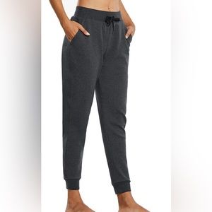 BALEAF Women's Sherpa Lined Joggers Warm Fleece XL